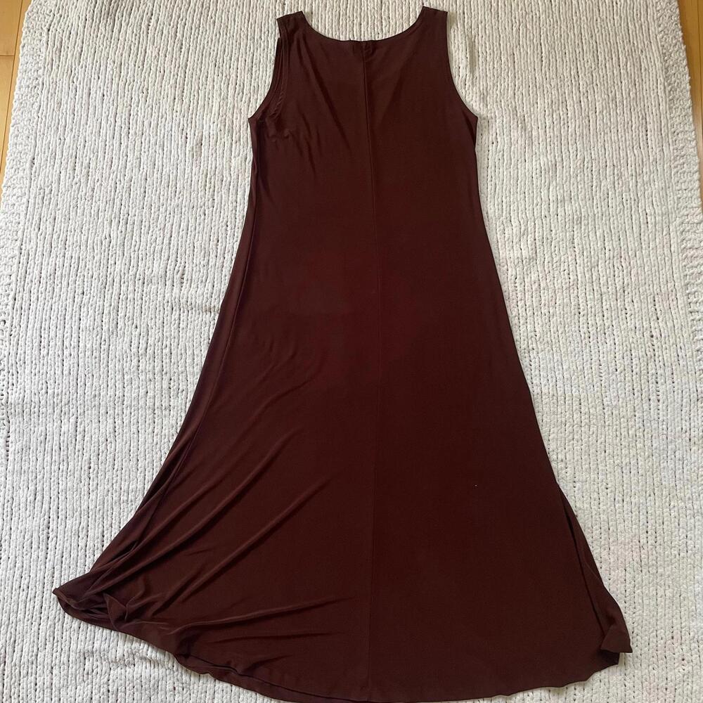 Women's Rich Brown Sympli Maxi Dress - Size 10 - Picture 4 of 5